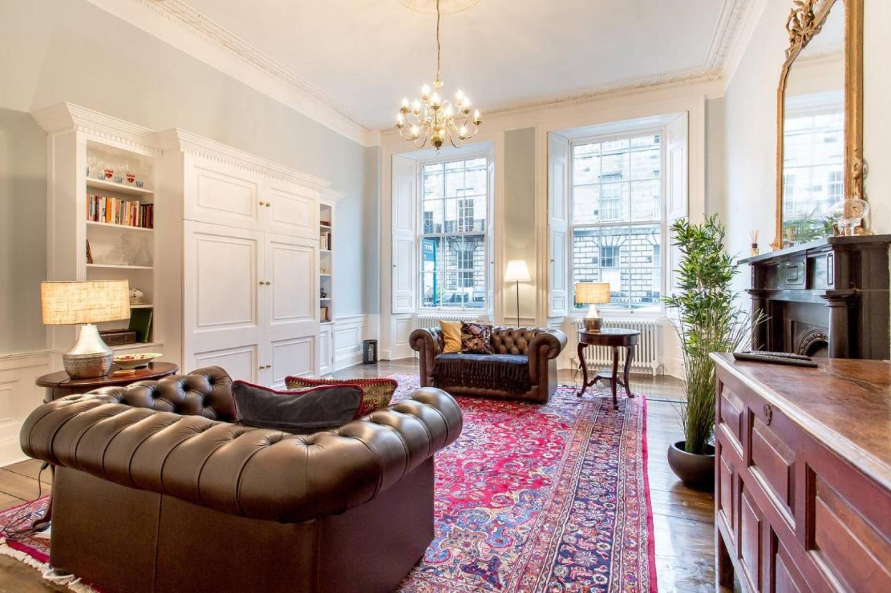 Joivy Converted Flat In Historic Building In New Town Edinburgh Bagian luar foto